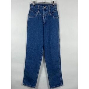 Vintage Authentic Rockies Jeanswear Slim Fit Mom Denim Jeans Women's B704